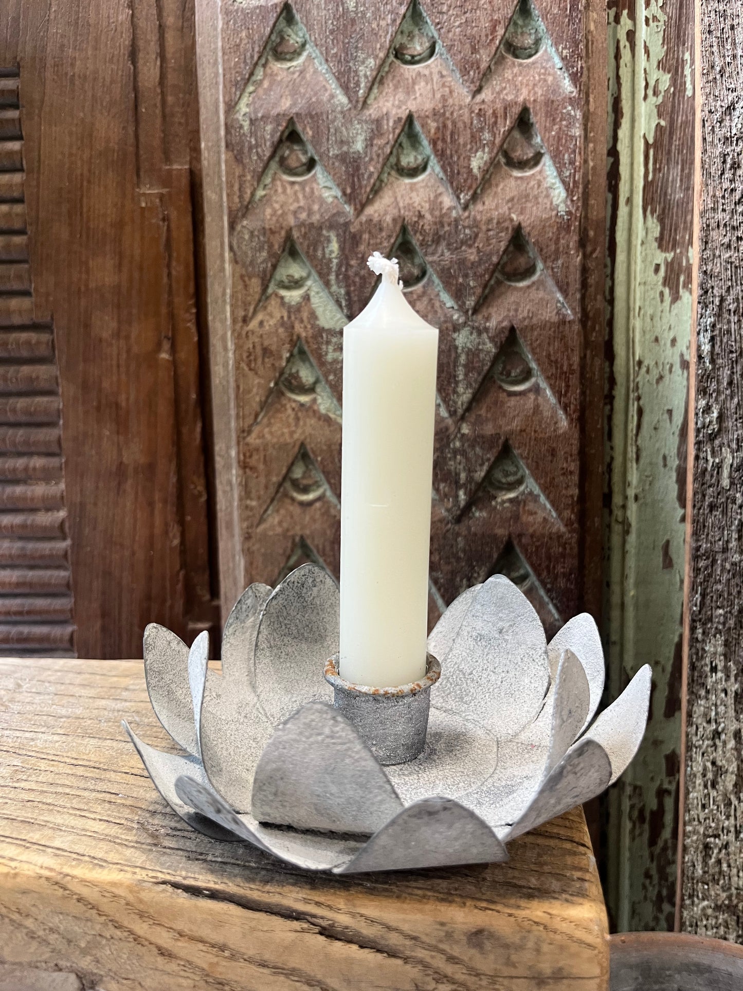Danish Short Candle Ivory