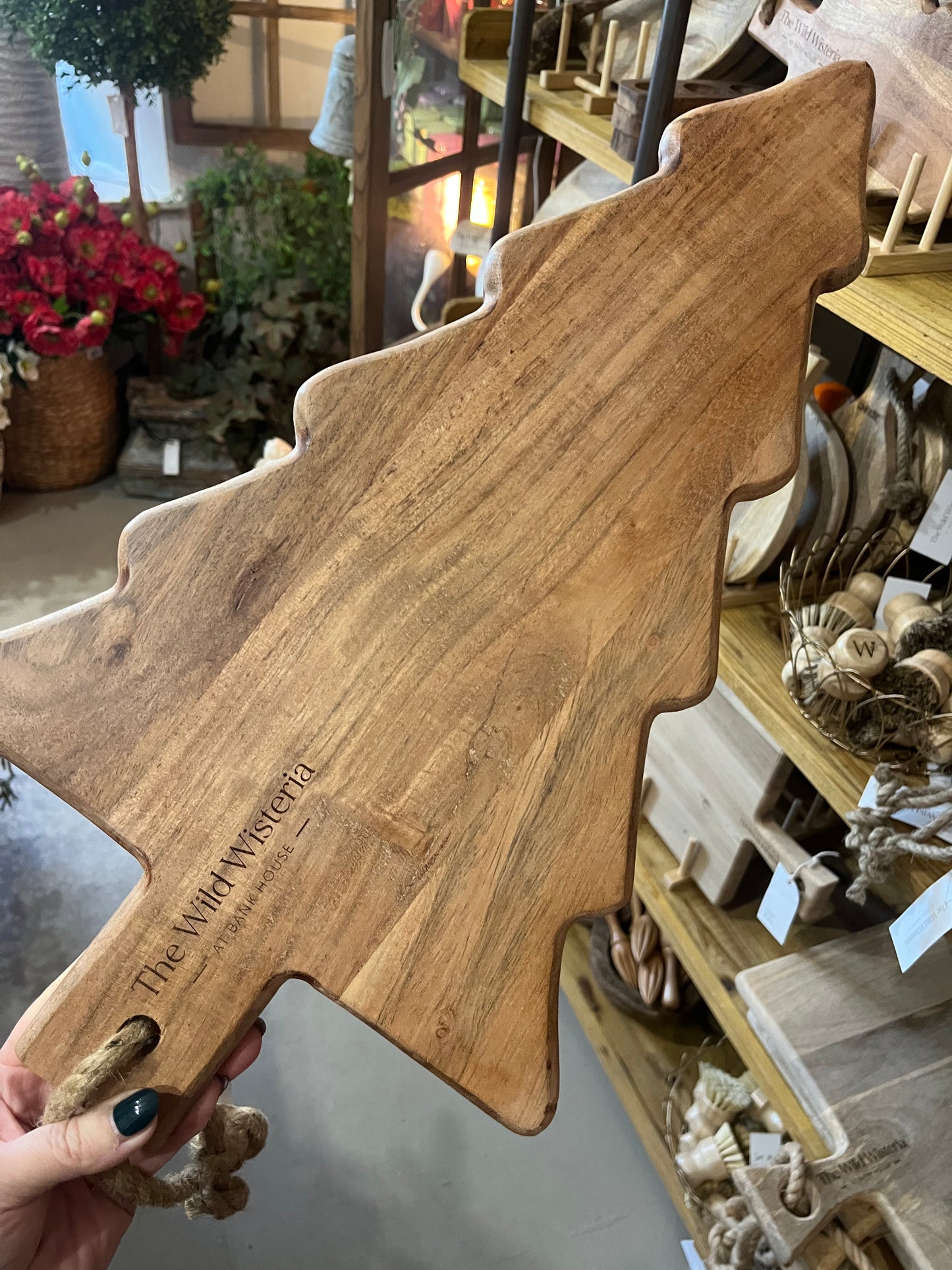 Large Christmas Tree Chopping Board