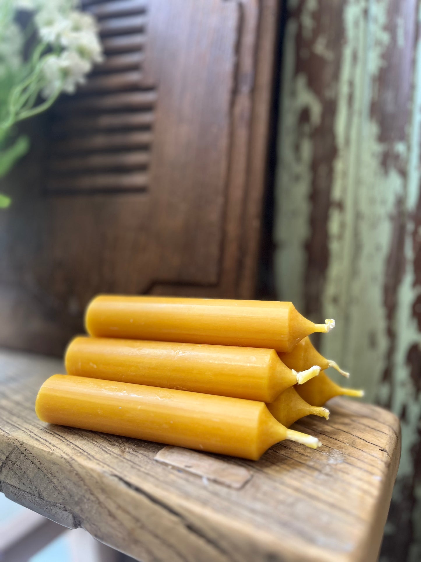 Danish Short Candle Honey