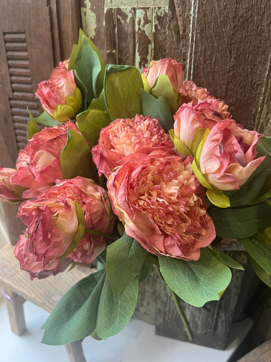 Ruffled Pink Peony