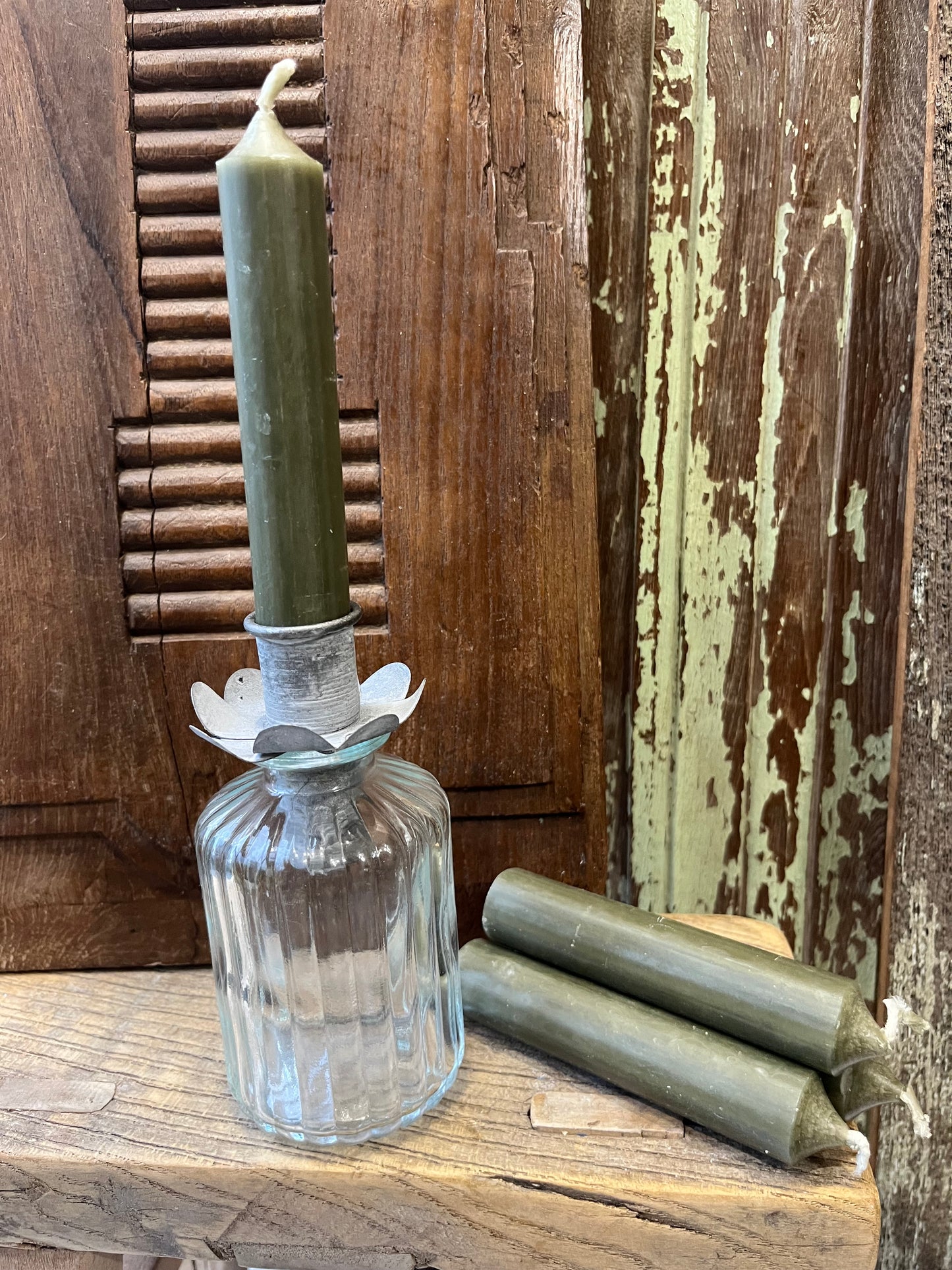 Zinc Flower Candle Converter
