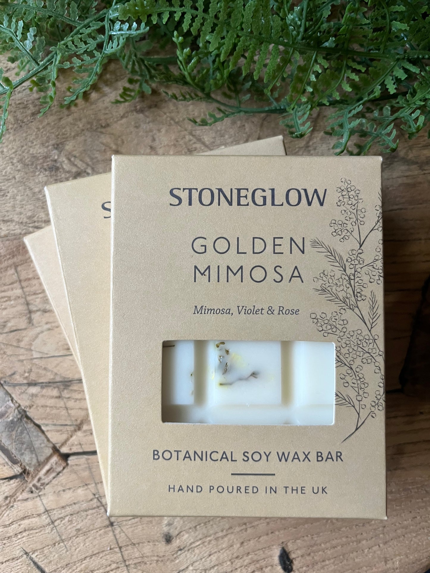 Golden Mimosa - Scented Botanical Soy Wax Melt Bar