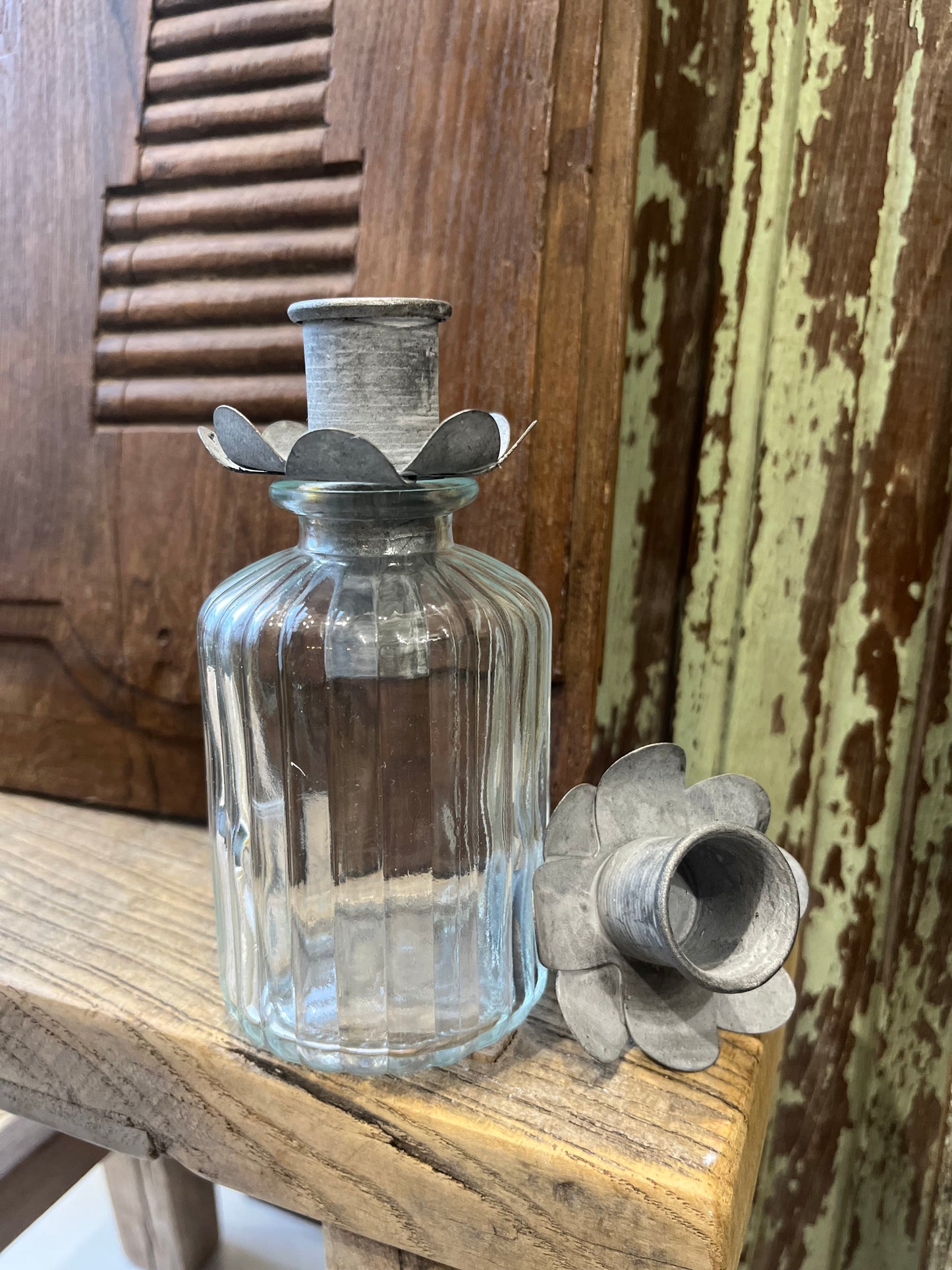 Zinc Flower Candle Converter