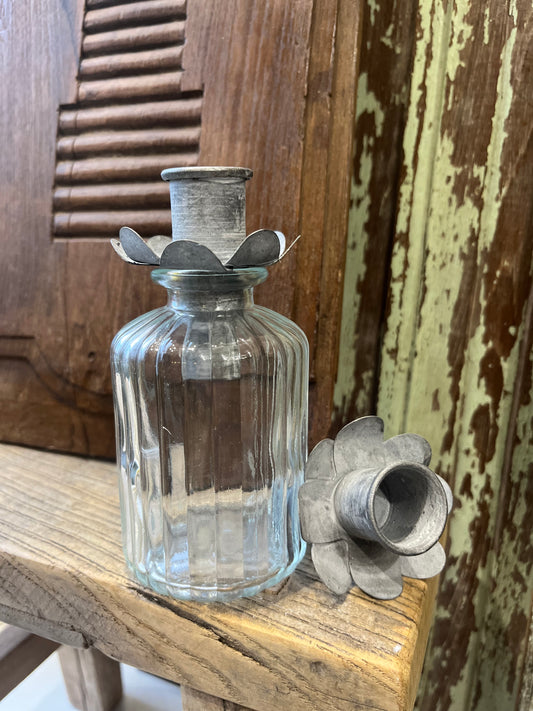Zinc Flower Candle Converter