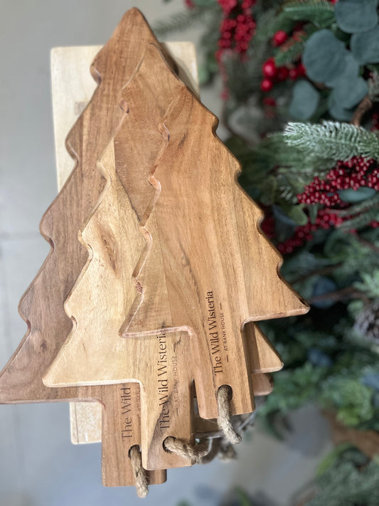 Small Christmas Tree Chopping Board