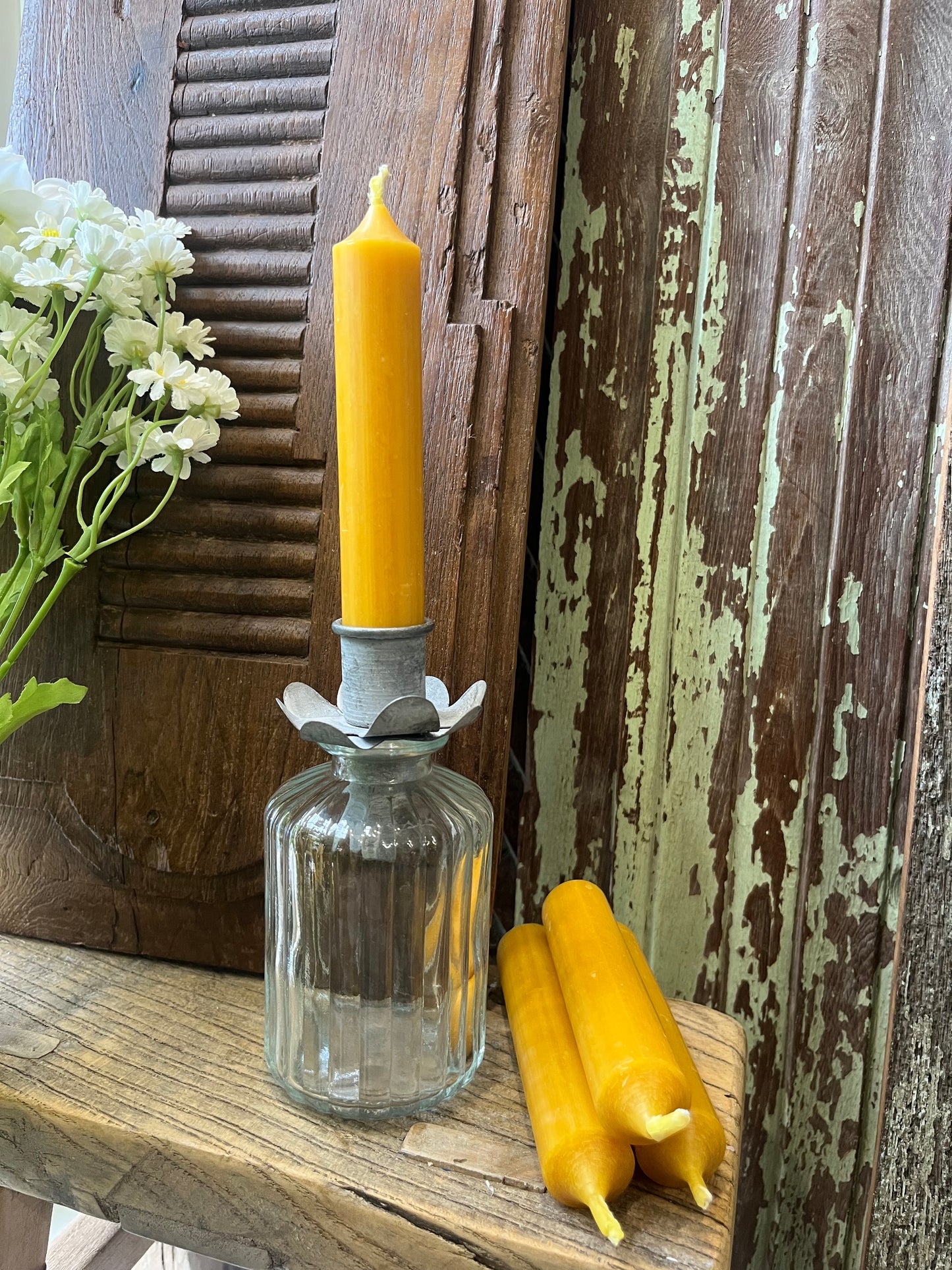 Danish Short Candle Honey