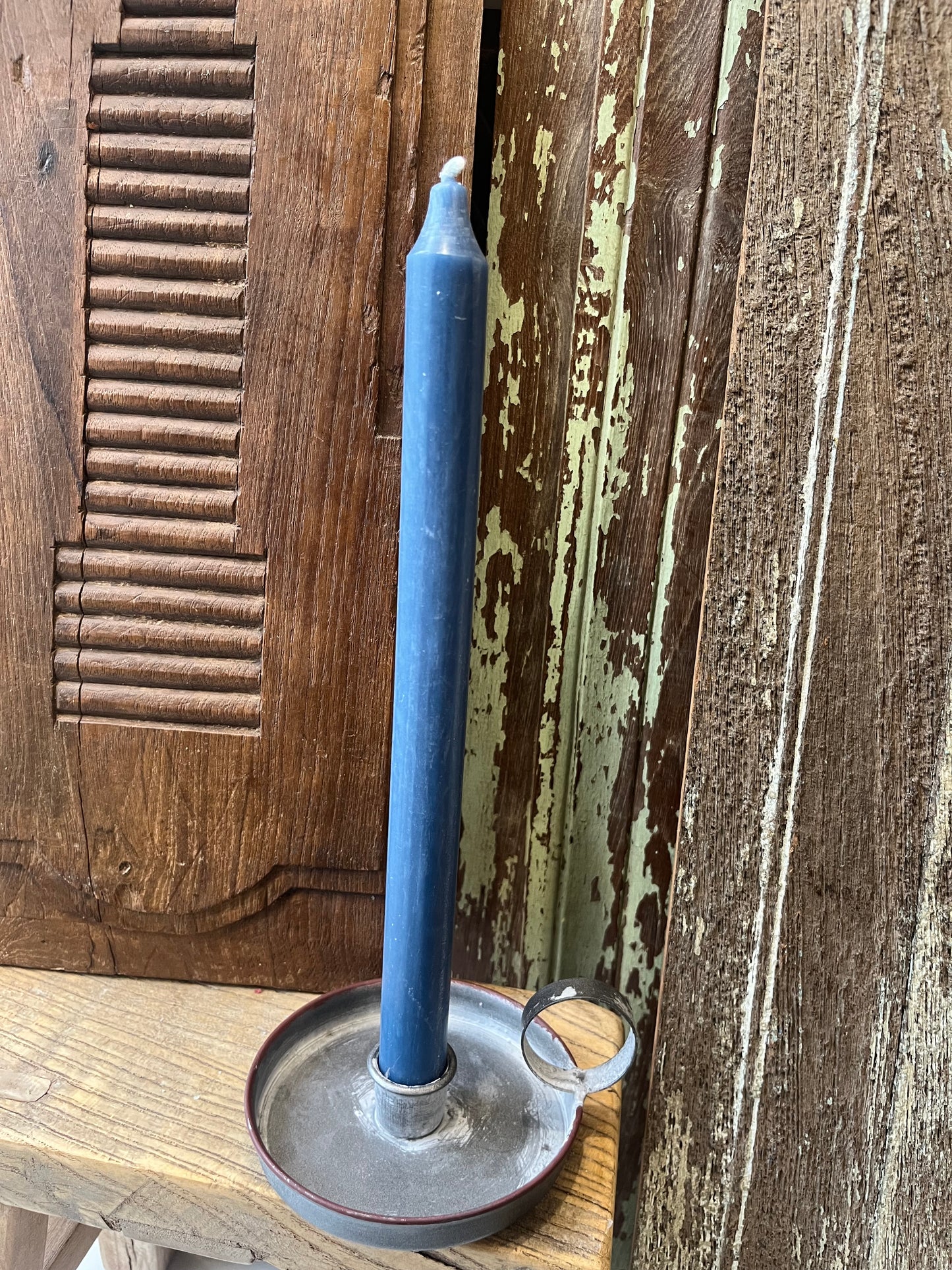 Danish Candle Dusty Blue