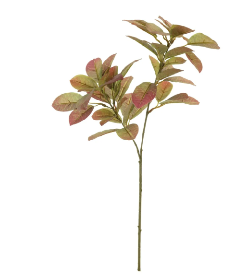 Laurel Spray Burgundy
