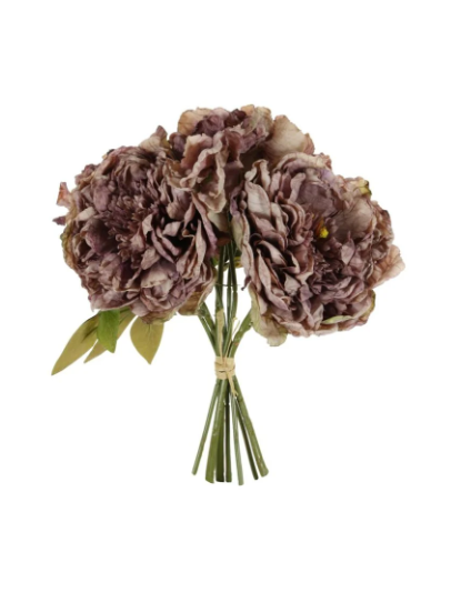 Mauve Peony Hand Tie