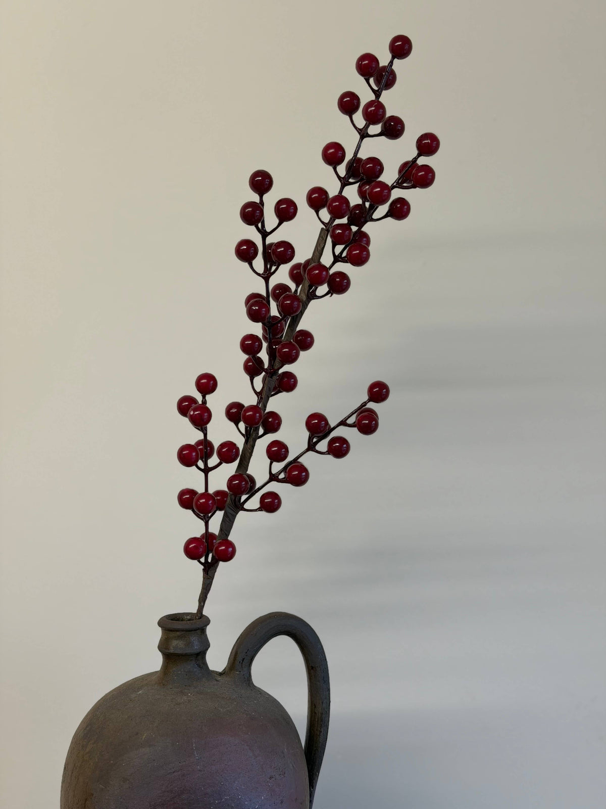 Deep Red Berry Stem