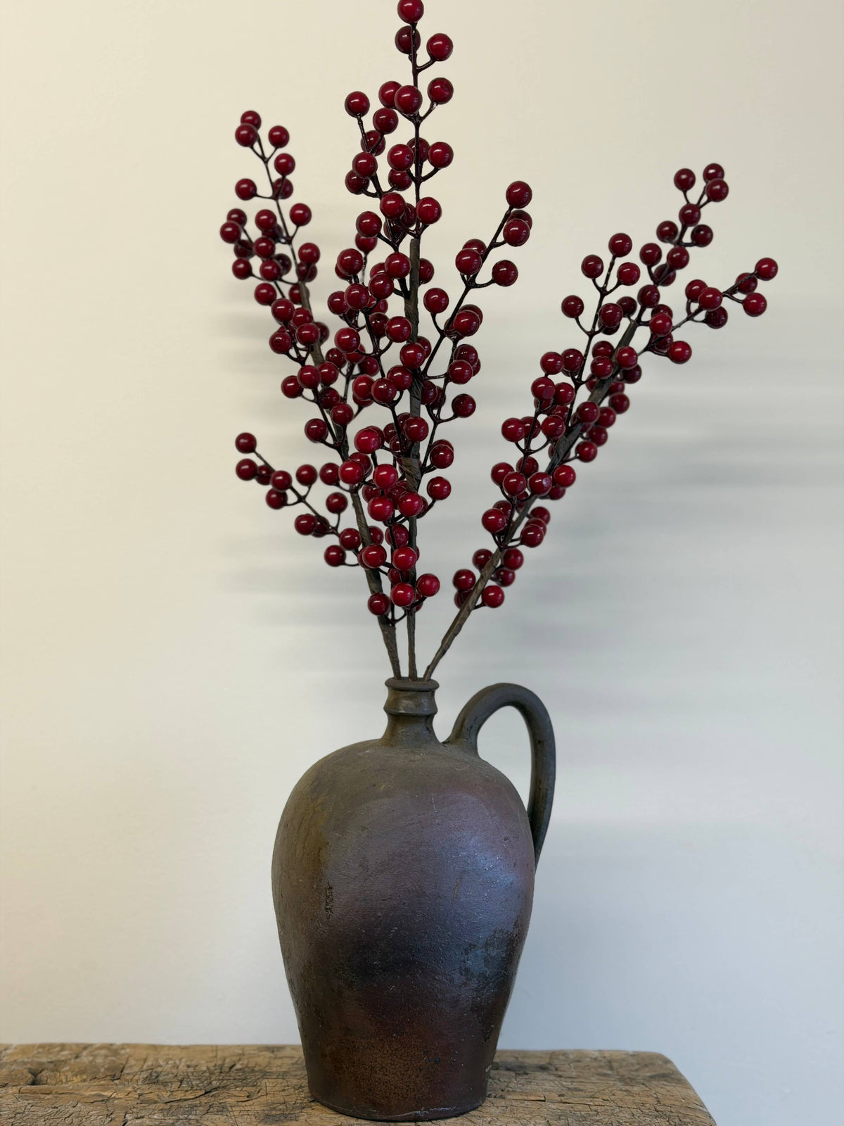 Deep Red Berry Stem
