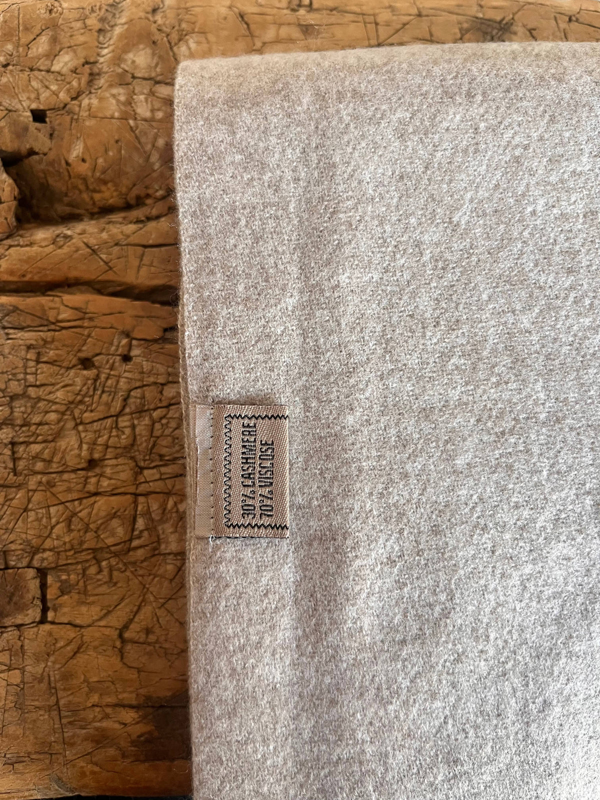 Cashmere Blend Scarf - Oatmeal