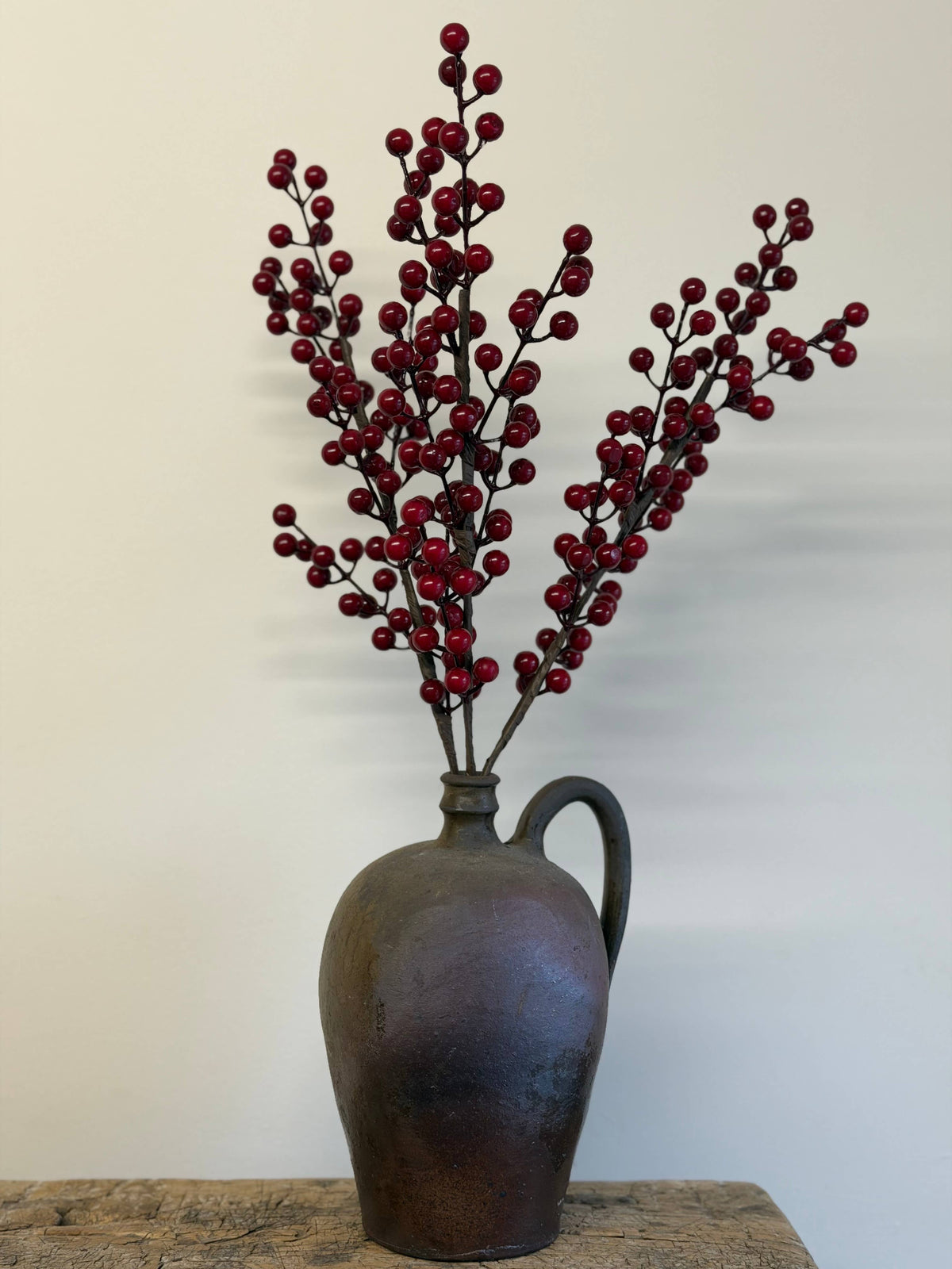 Deep Red Berry Stem