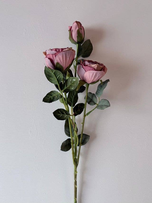 Mauve Spray Rose Stem