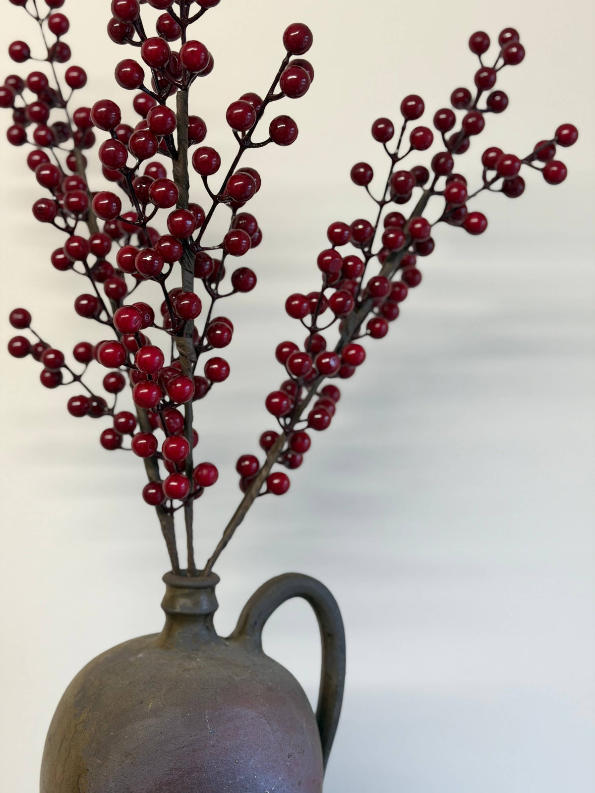 Deep Red Berry Stem