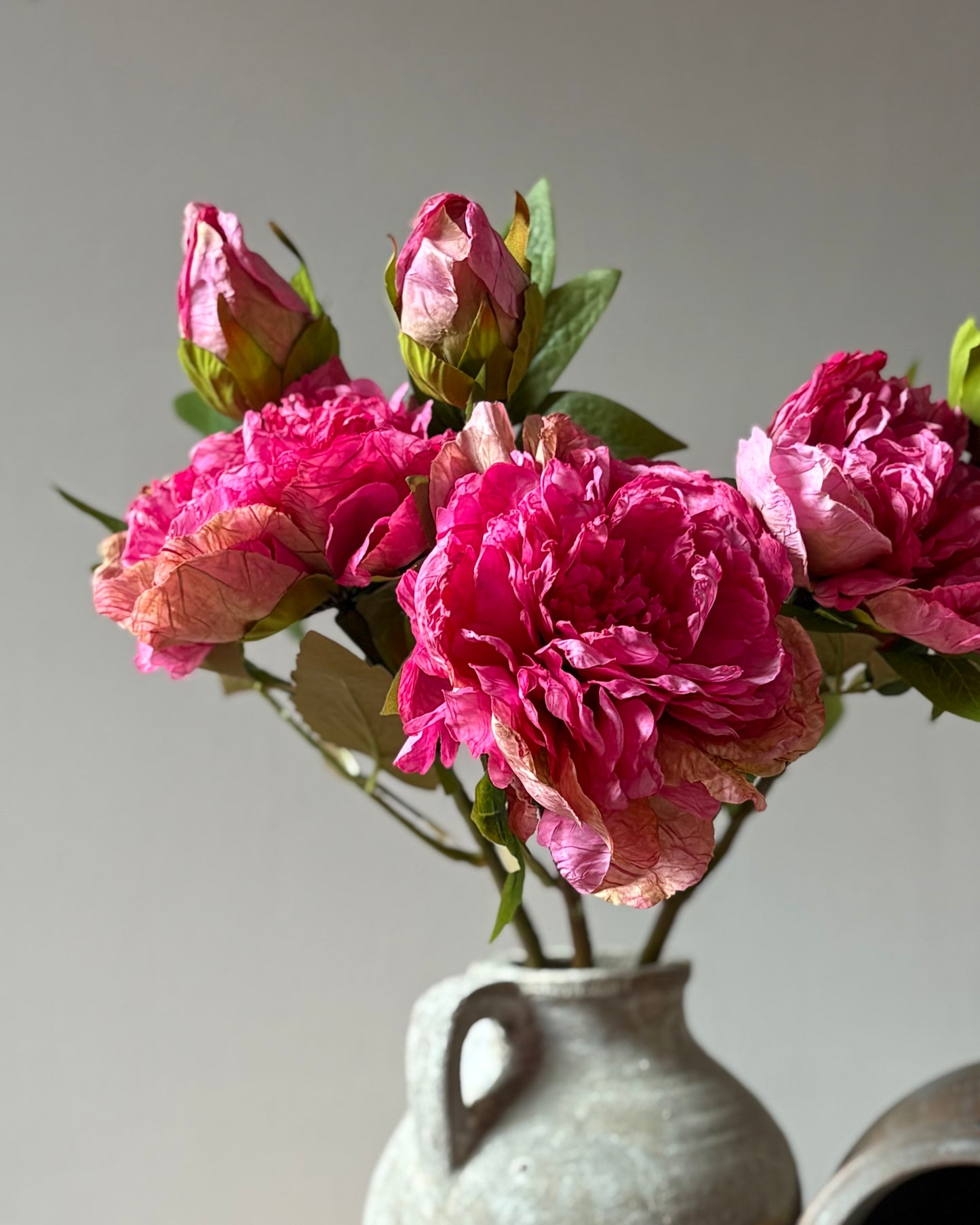 Full Bloom Peony - Cerise Pink