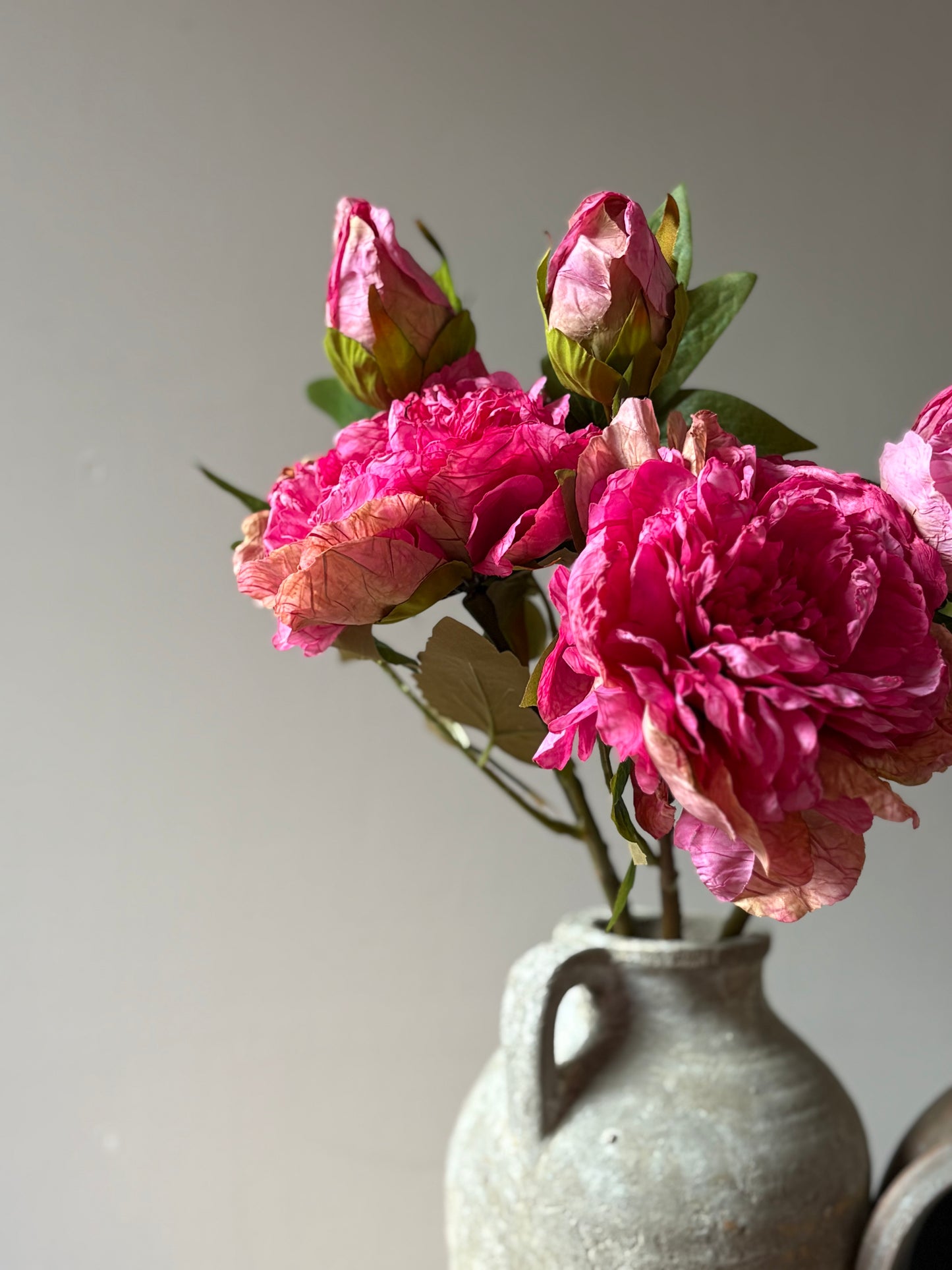 Full Bloom Peony - Cerise Pink