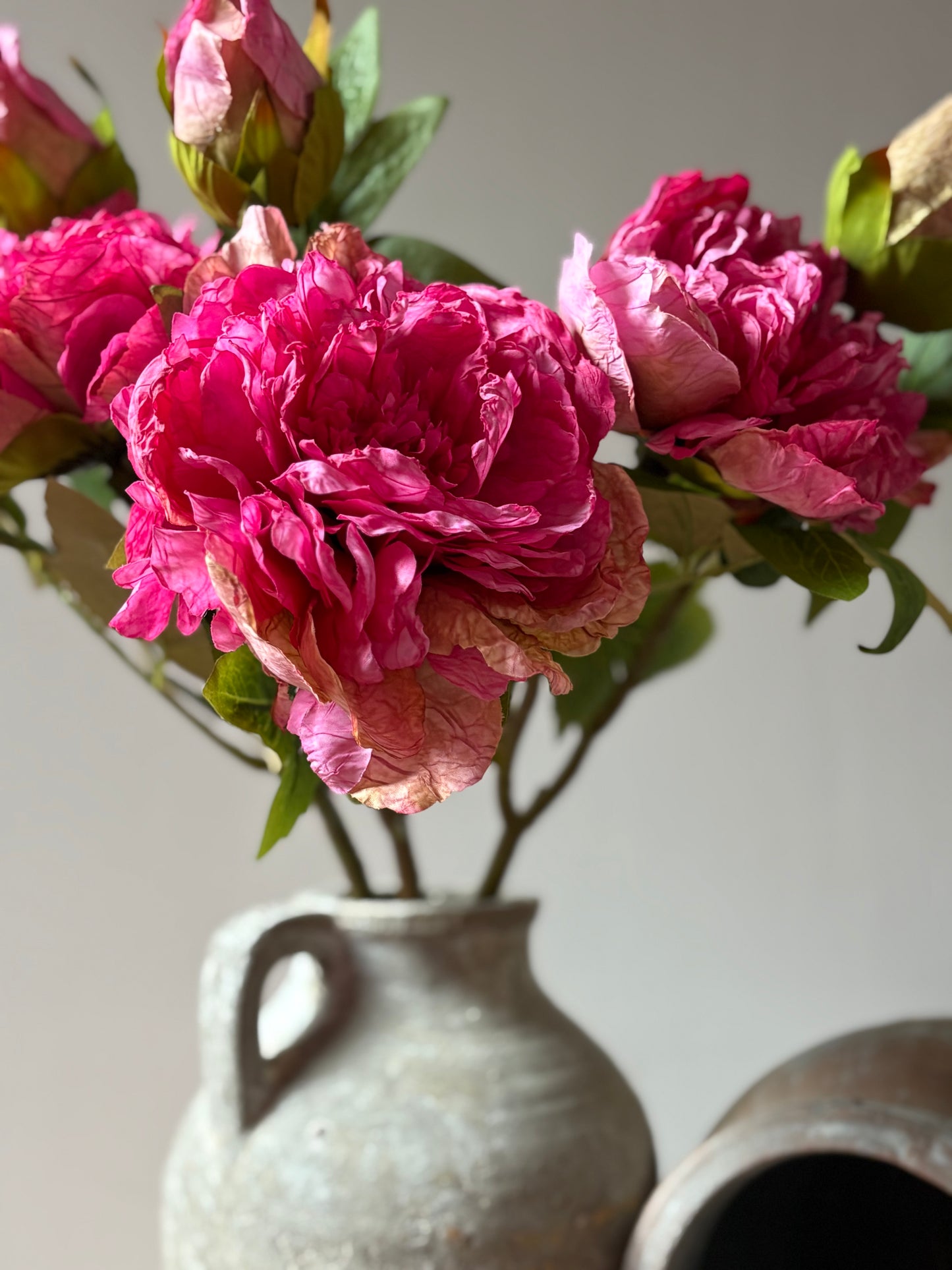Full Bloom Peony - Cerise Pink