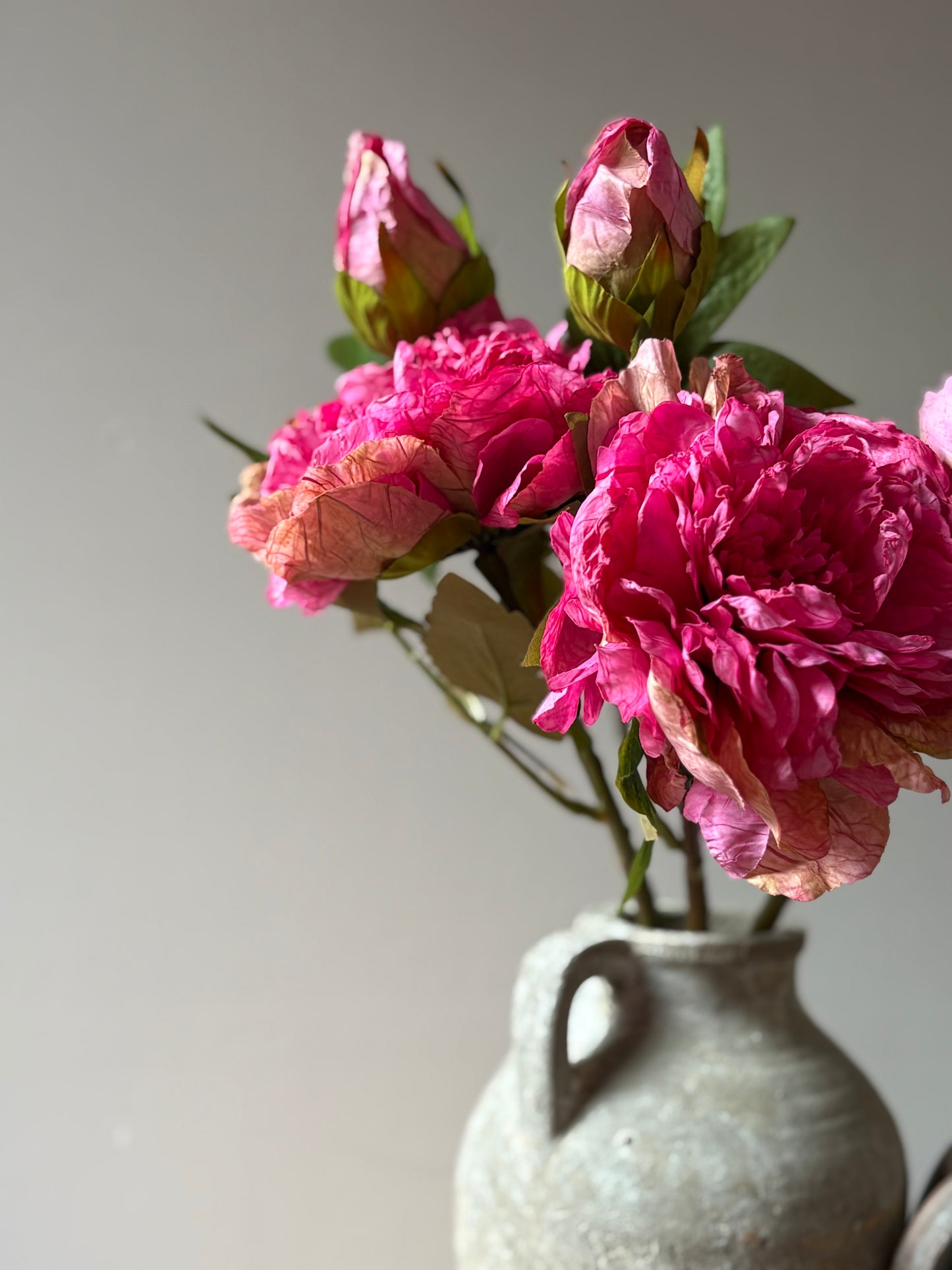 Full Bloom Peony - Cerise Pink