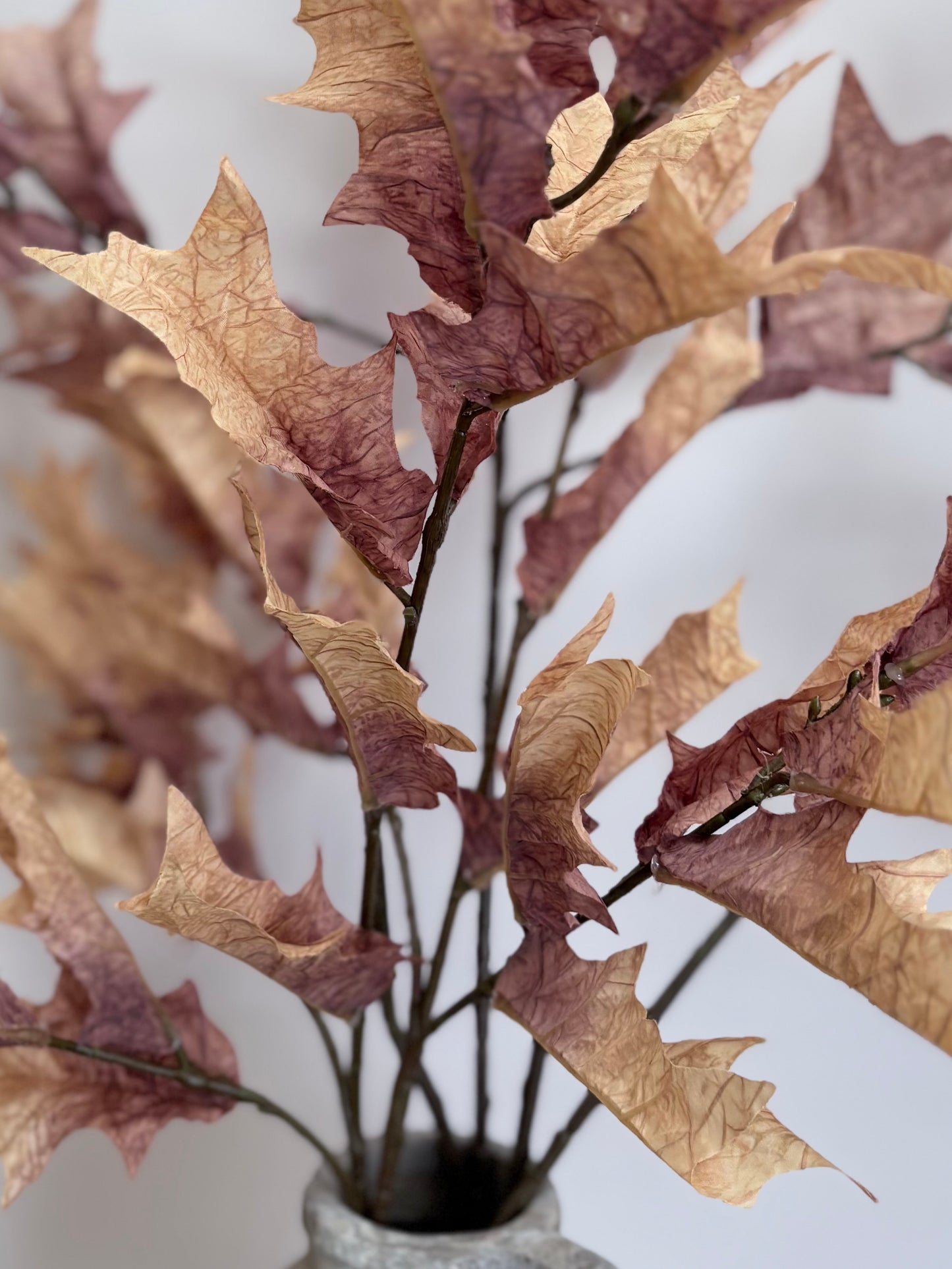 Vintage Foliage Stem - Warm Honey