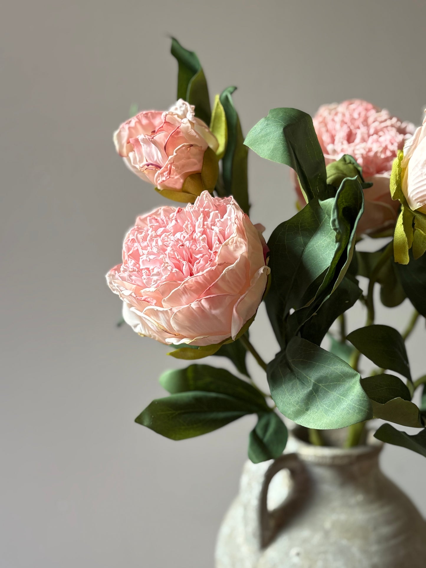 Double Stem Peony - Soft Pink