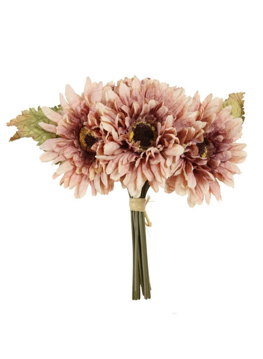 Dusty Pink Gerbera Hand Tie